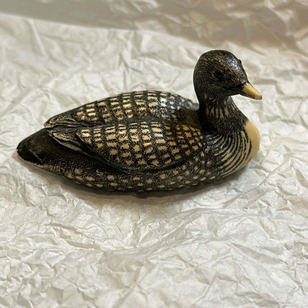 Vintage Artek D Blanchard 1986 Mini Duck North American Waterfowl